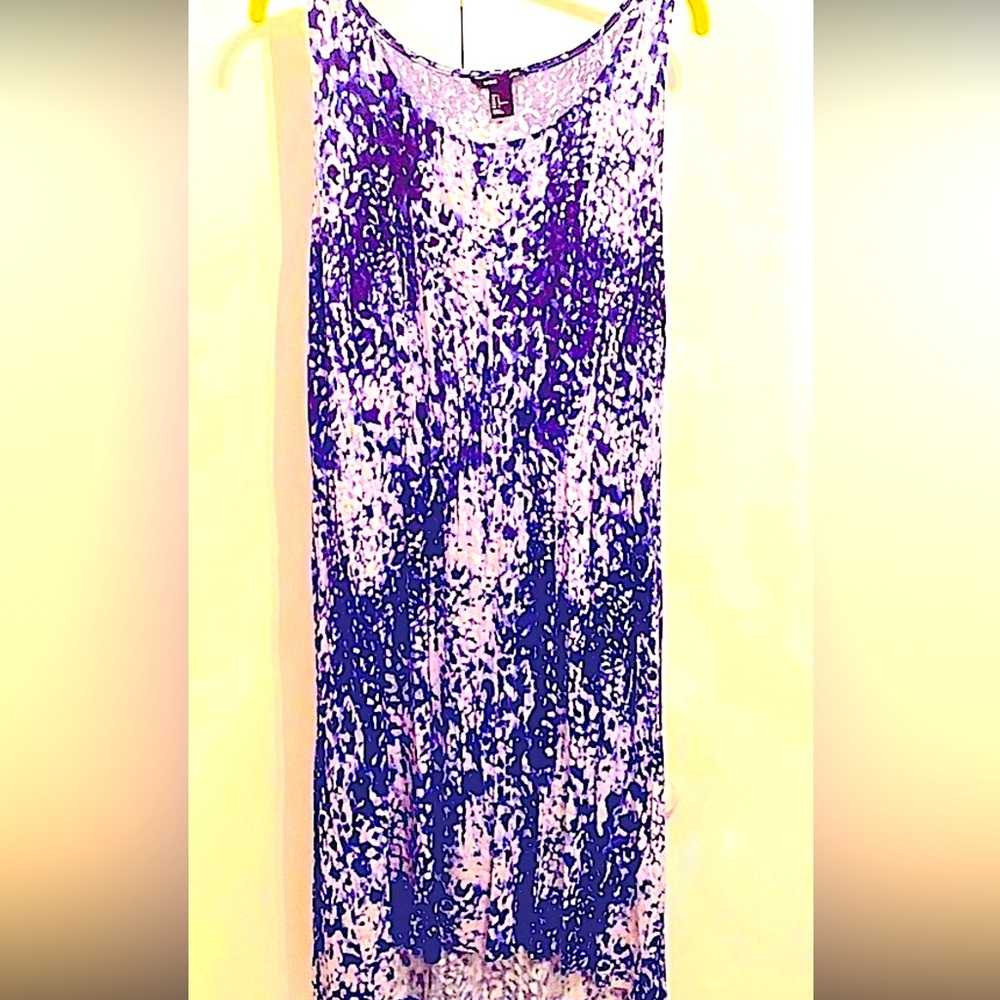 H&M Navy and White Summer Dress